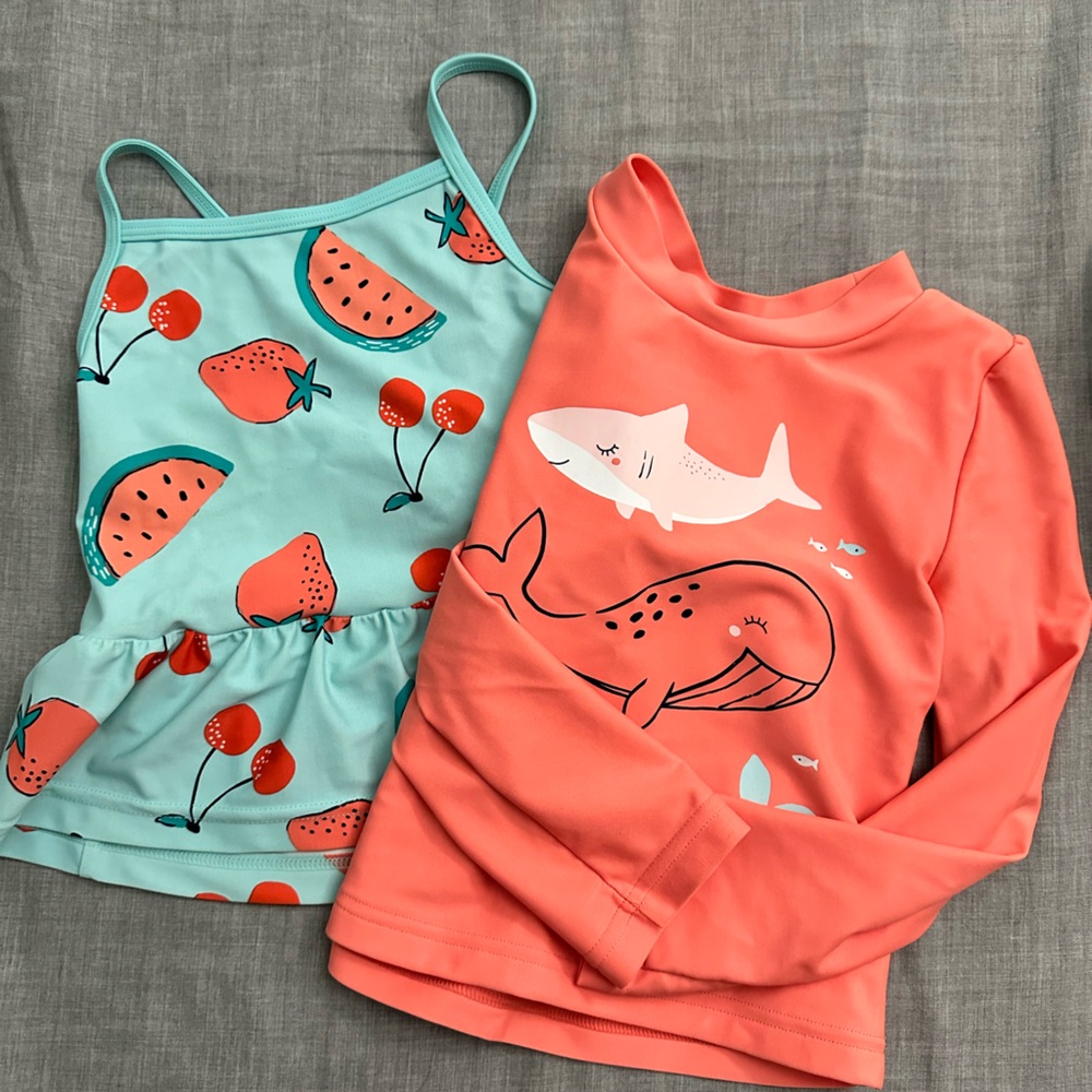 Simple Joy By Carters bathing suit tops